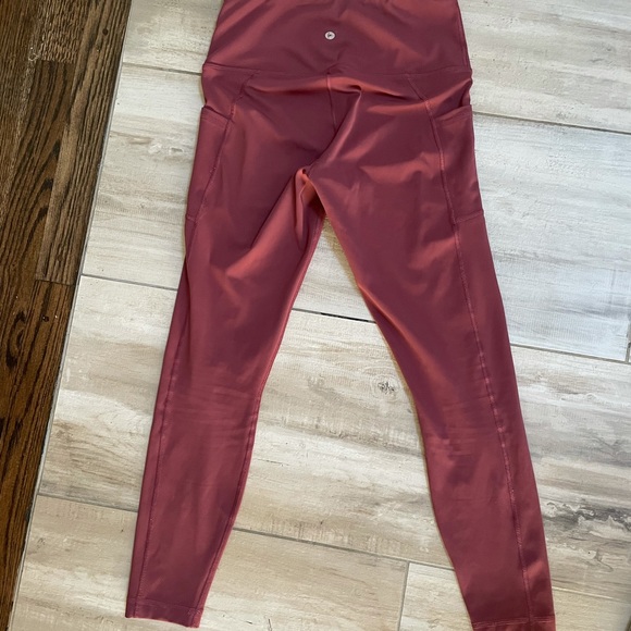 Lululemon dupe - dusty rose 90 Degrees leggings - Picture 3 of 4
